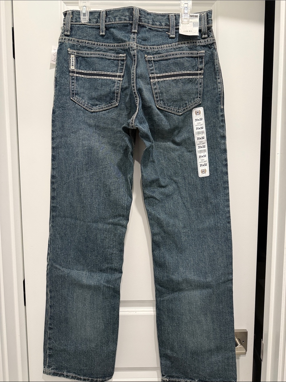 Cinch Men's Medium Blue Straight Jeans